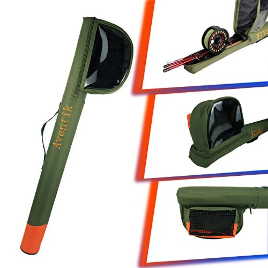 Extreme Fly Fishing Combo Kit Starter Rod And Reel Travel Case