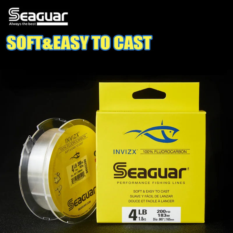 Seaguar InvizX 100 Percent Fluorocarbon Fishing Line