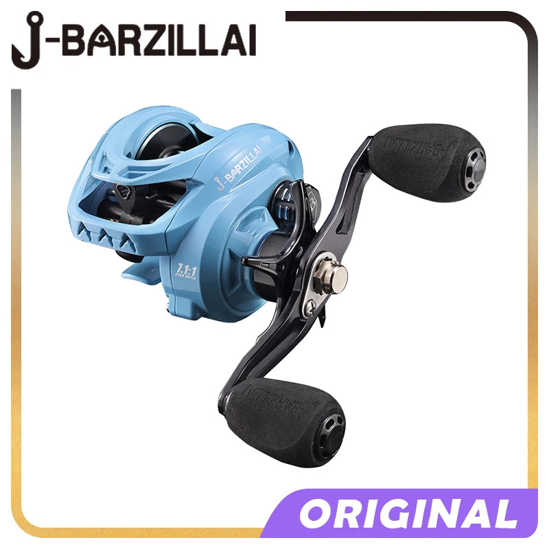 J-BARZILLAI PL Baitcasting Fishing Reel 5 Plus 1BB 7To1 Gear Ratio