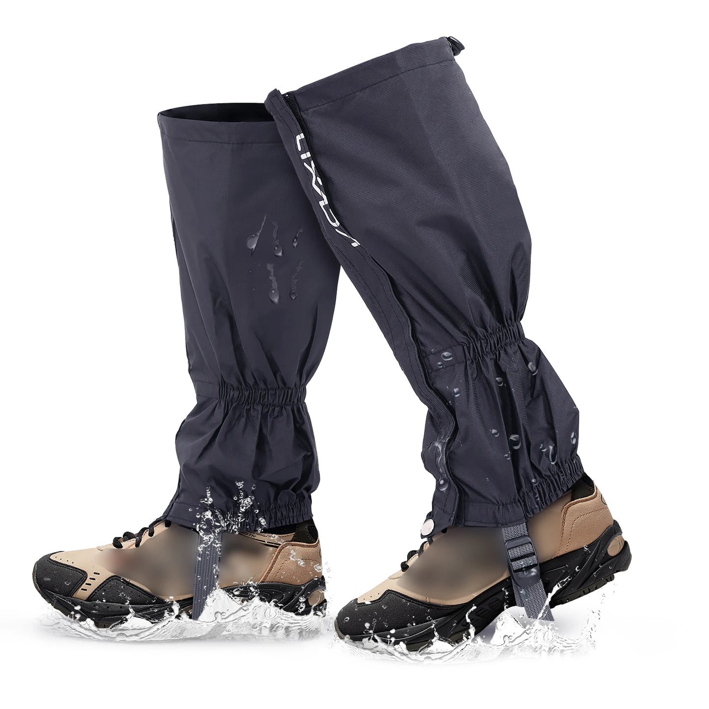 Lixada Gaiters Waterproof Snow Windproof Hiking Camping Shoe Covers
