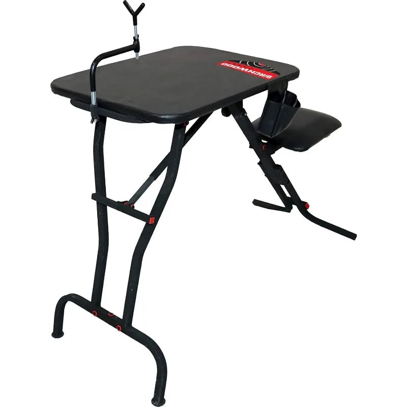 Birchwood Casey Steady Folding Shooting Bench With Adjustable Gun Rest