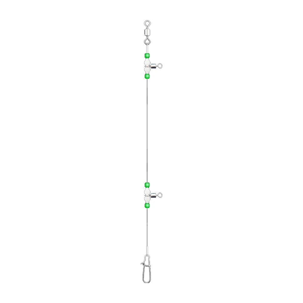 High Concerned Night Glow Fishing Leaders 360 Degree Swivel Snaps