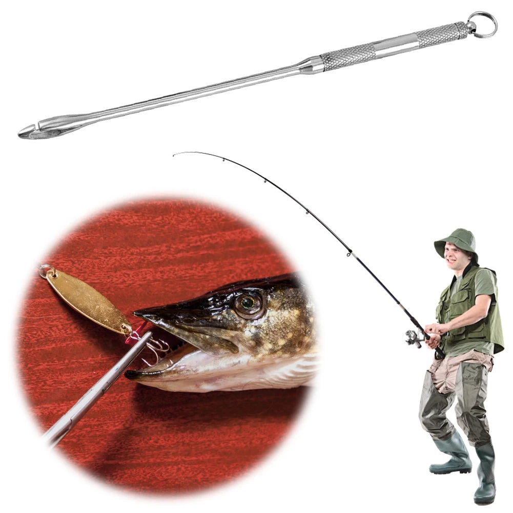 APWIKOGER Stainless Steel Fishing Hook Detacher Dehooker Portable Device
