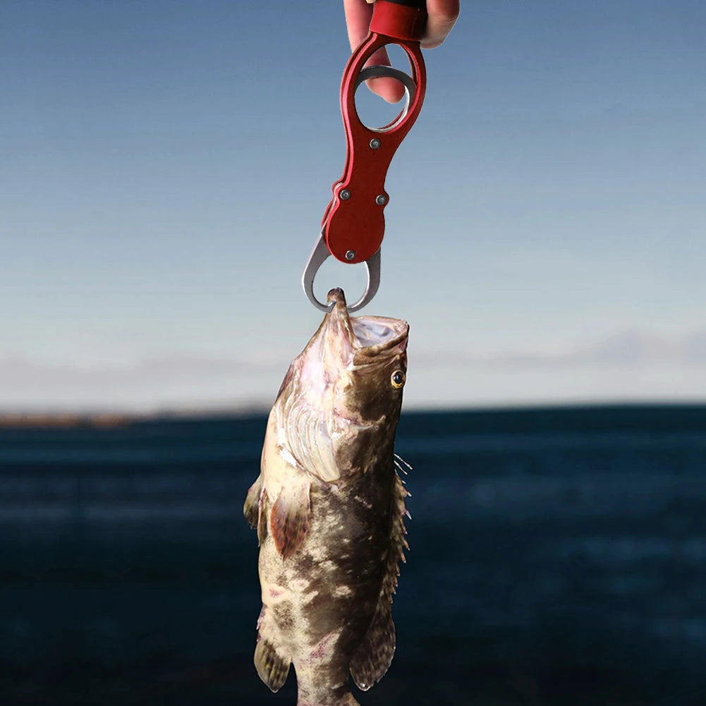 Shunmaii Fishing Pliers Lip Gripper With Lanyard Non Slip Handle