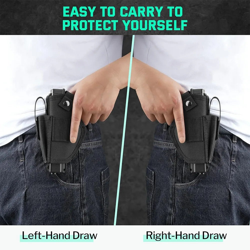 Carry Universal Left Right Hand IWB OWB Pistol Holster