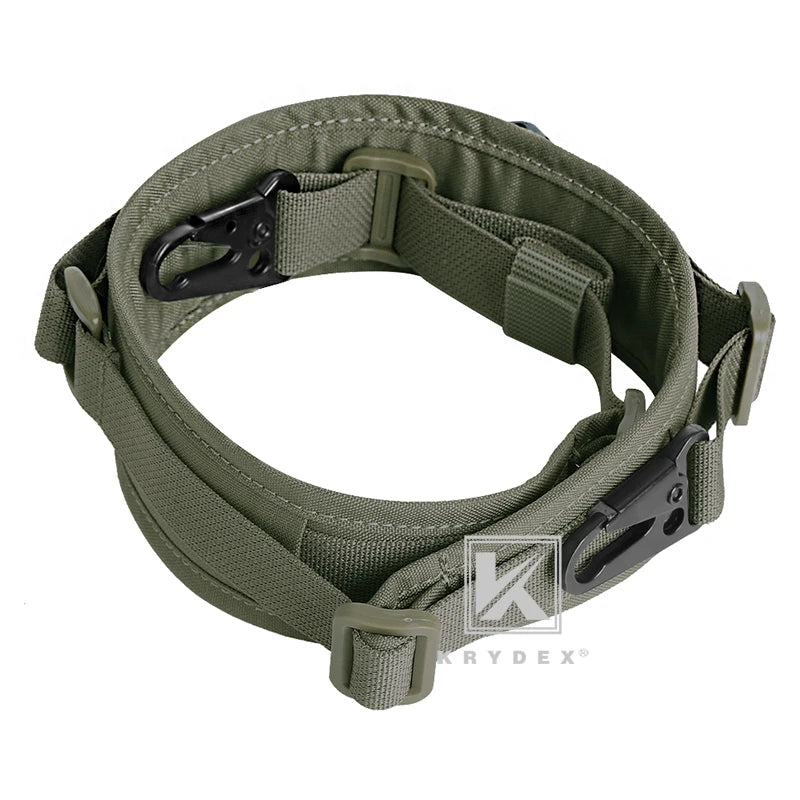 KRYDEX Tactical Modular Rifle Sling 2 Point Removable 1 Point