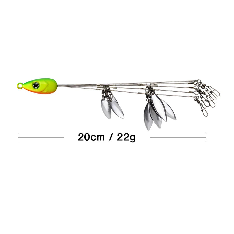 Mycena Alabama Rig Umbrella Lure With 5 Arms 18g Bass
