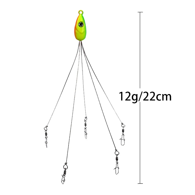Mycena Alabama Rig Umbrella Lure With 5 Arms 18g Bass