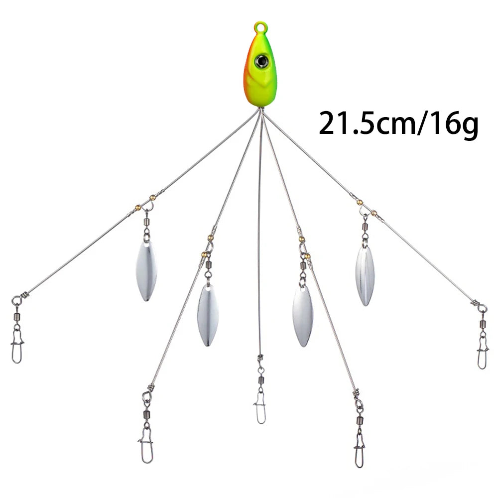 Mycena Alabama Rig Umbrella Lure With 5 Arms 18g Bass