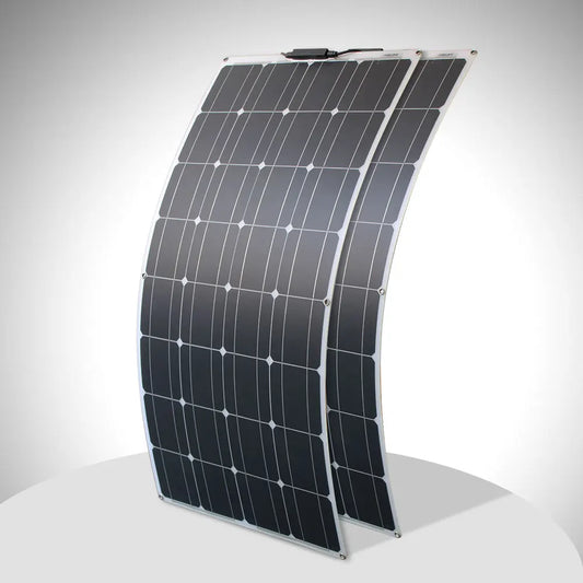 Dgsunlight 12V Flexible Solar Panel Kit 100W 200W 300W