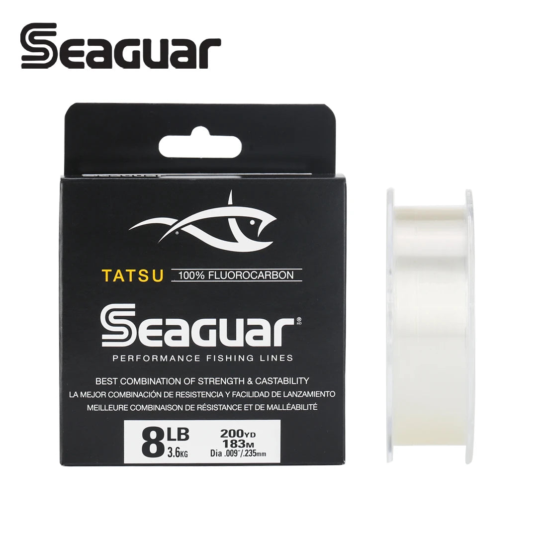 Seaguar TATSU Fluorocarbon Fishing Line Made In Japan
