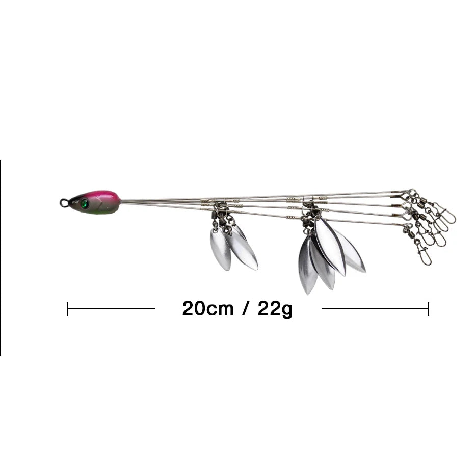 Mycena Alabama Rig Umbrella Lure With 5 Arms 18g Bass