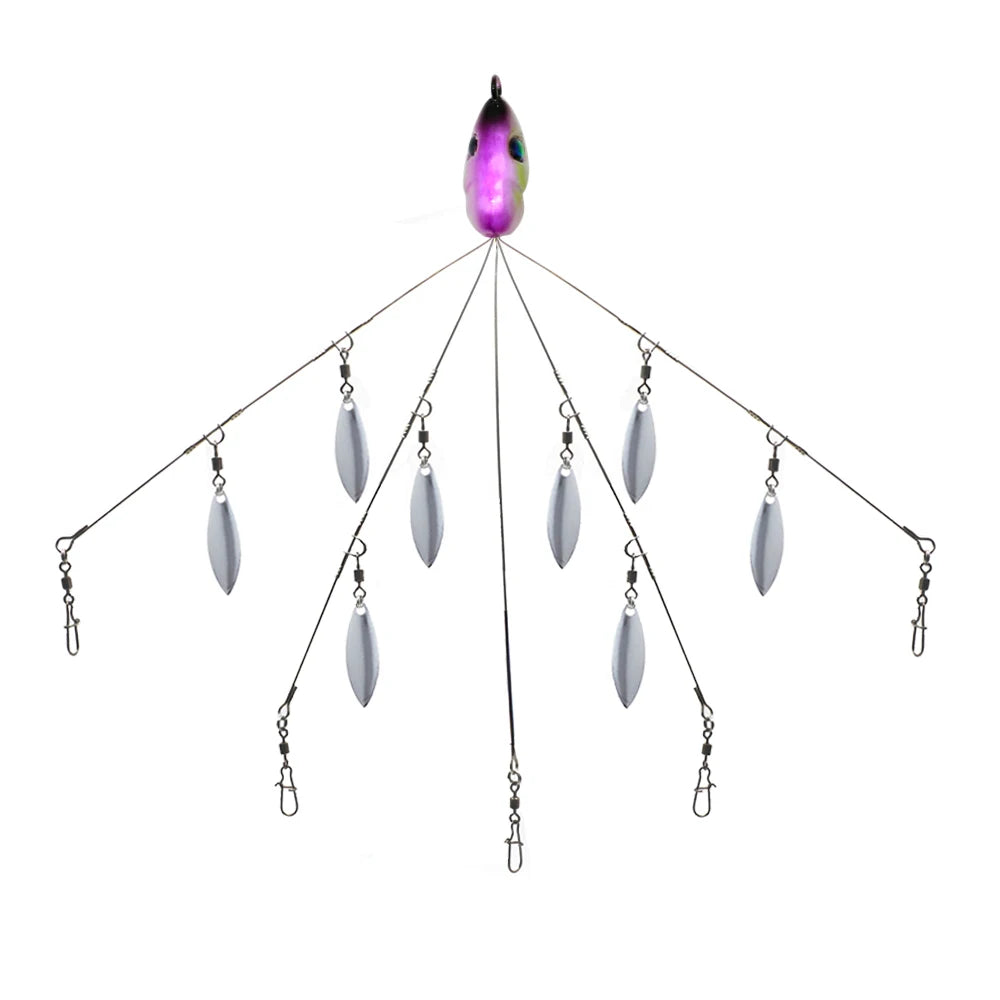 Mycena Alabama Rig Umbrella Lure With 5 Arms 18g Bass
