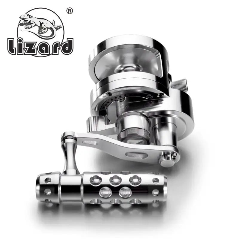Lizard CNC Aluminum Jigging Reel 26kg Trolling Saltwater