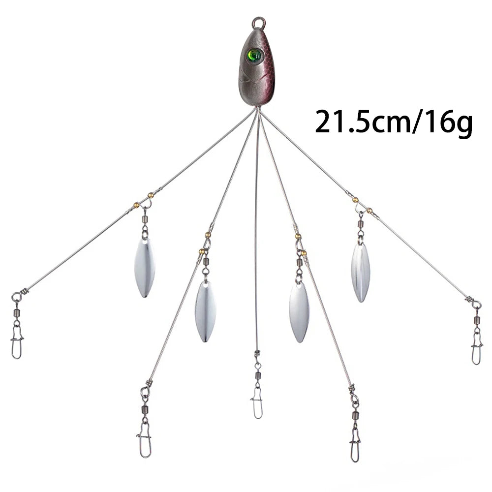 Mycena Alabama Rig Umbrella Lure With 5 Arms 18g Bass