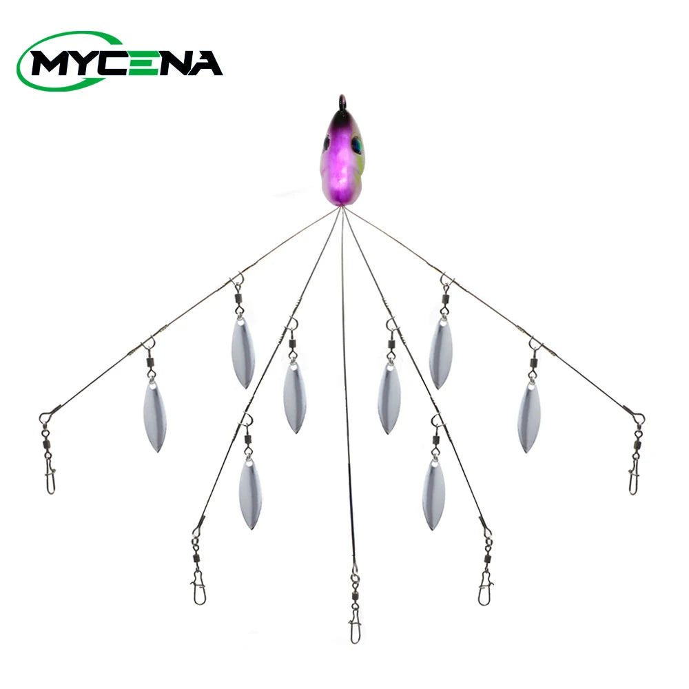 Mycena Alabama Rig Umbrella Lure With 5 Arms 18g Bass