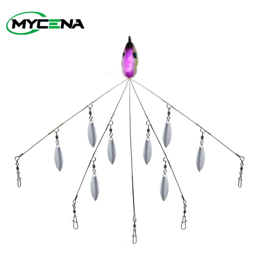 Mycena Alabama Rig Umbrella Lure With 5 Arms 18g Bass