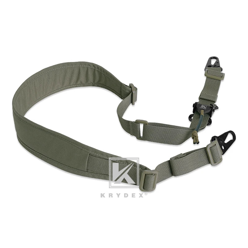 KRYDEX Tactical Modular Rifle Sling 2 Point Removable 1 Point