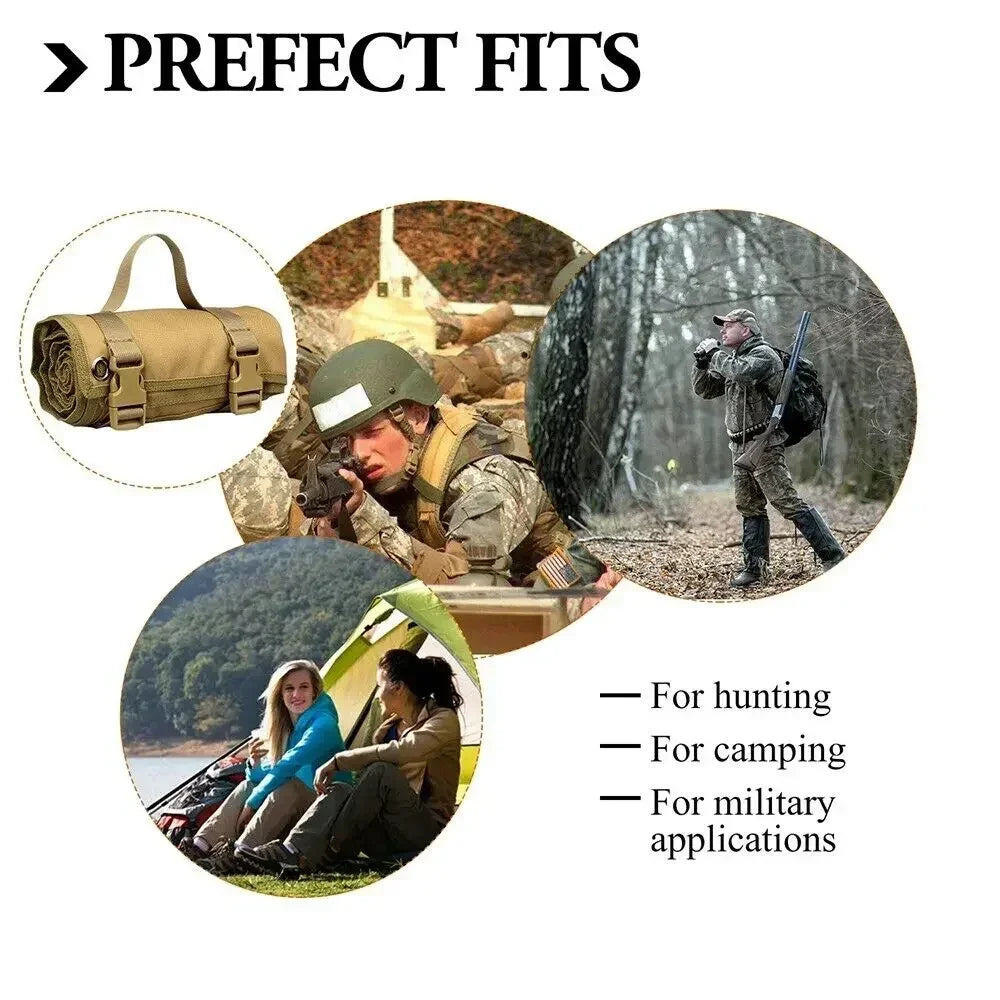 Guangdong Waterproof Tactical Roll Up Shooting Mat Non Slip Durable Nylon