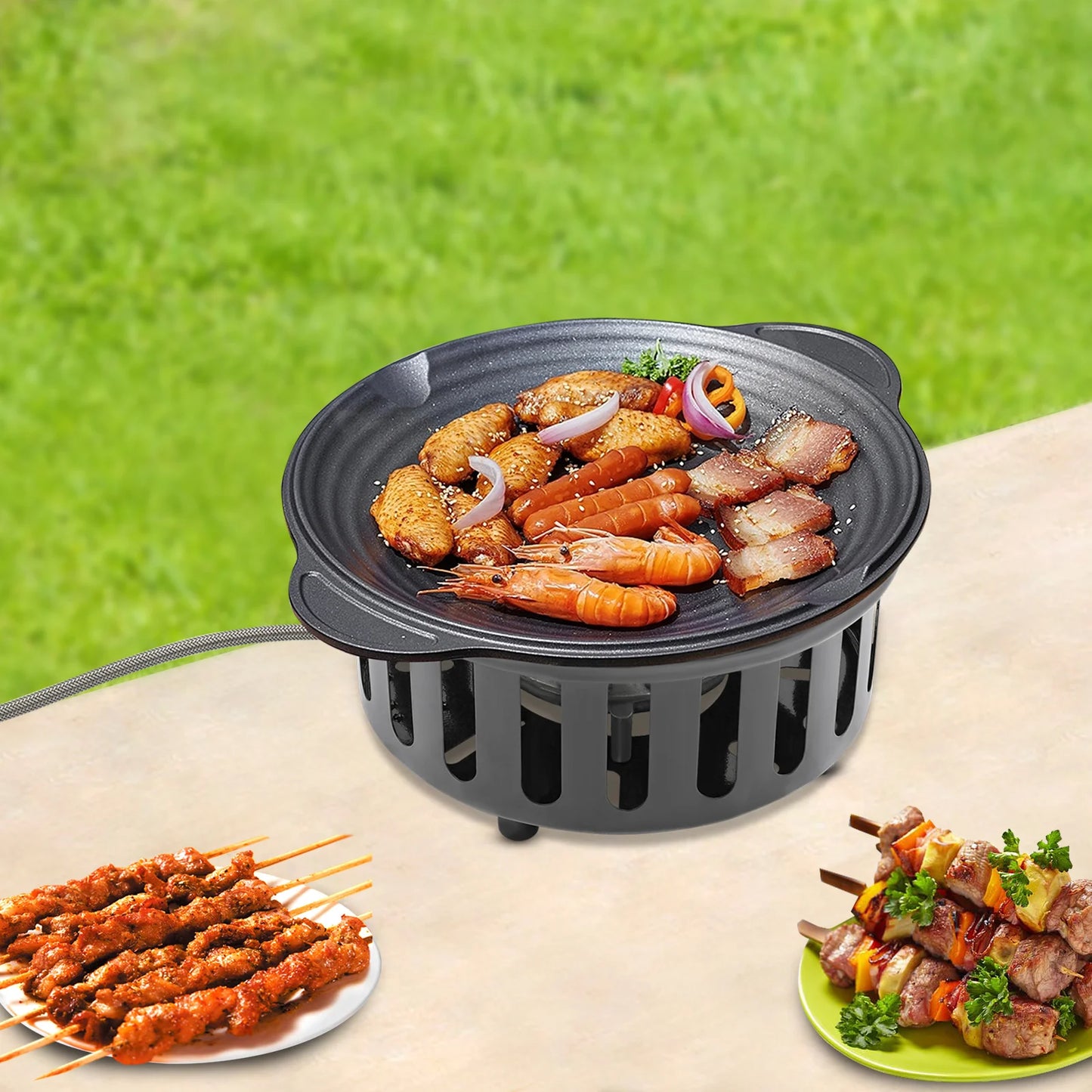 Portable Camping Stove 21000W High Power Gas Burner Windproof Ignition