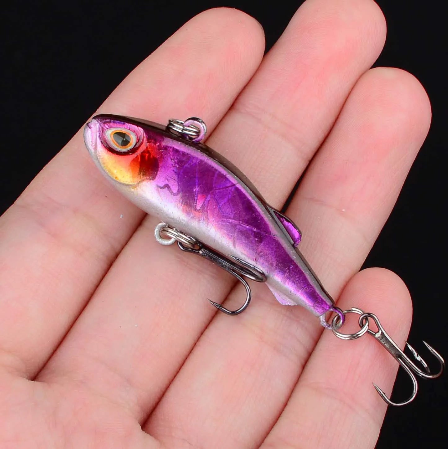 Mini VIB Fishing Lure Vibration Bait For Ice Bass Tackle