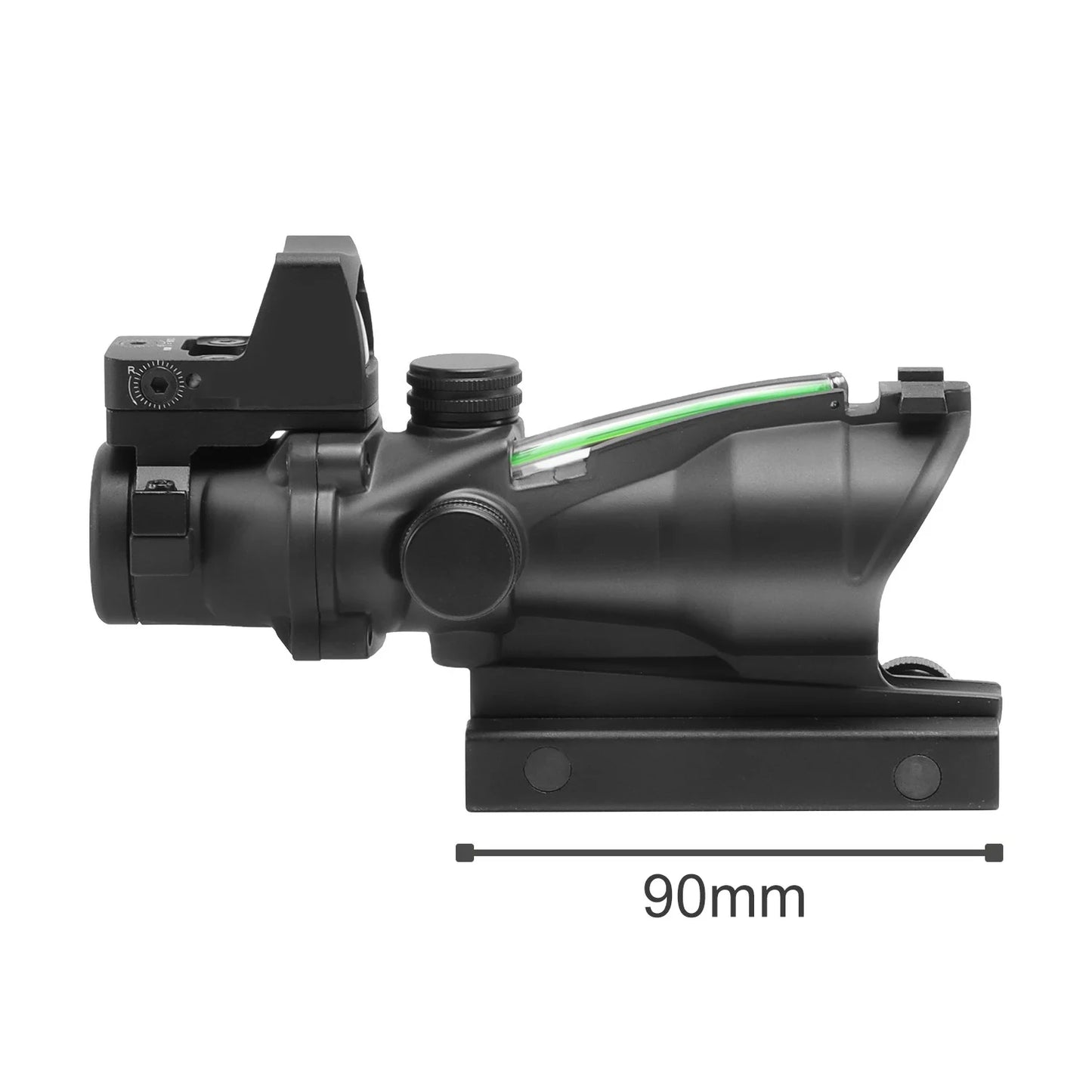 Nabila Adjustable 4x32 Red Dot Rifle Scope With 20mm Rail