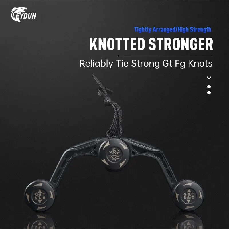 LEYDUN Knotter Assist Line Leader Connection Knotting Tool
