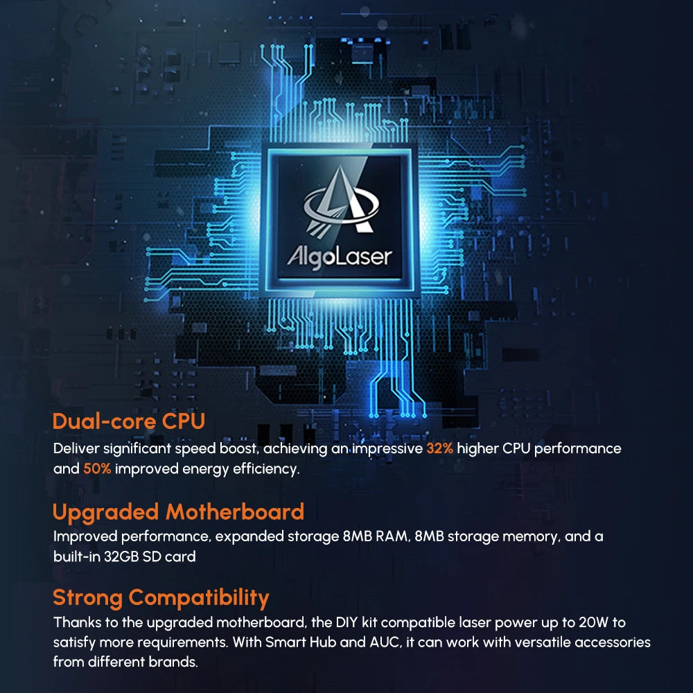 AlgoLaser Desktop Laser Engraver Rotary Roller Engraving Cutter