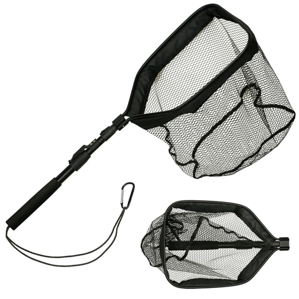 High-concerned Folding Fishing Landing Net EVA Handle