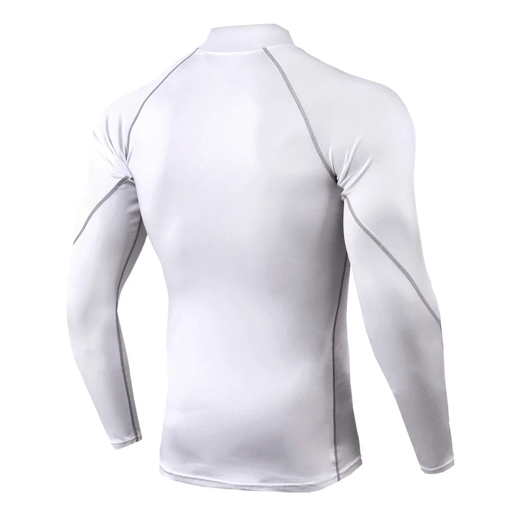 GACAYALLCN Men's Quick Dry Running Long Sleeve T Shirt