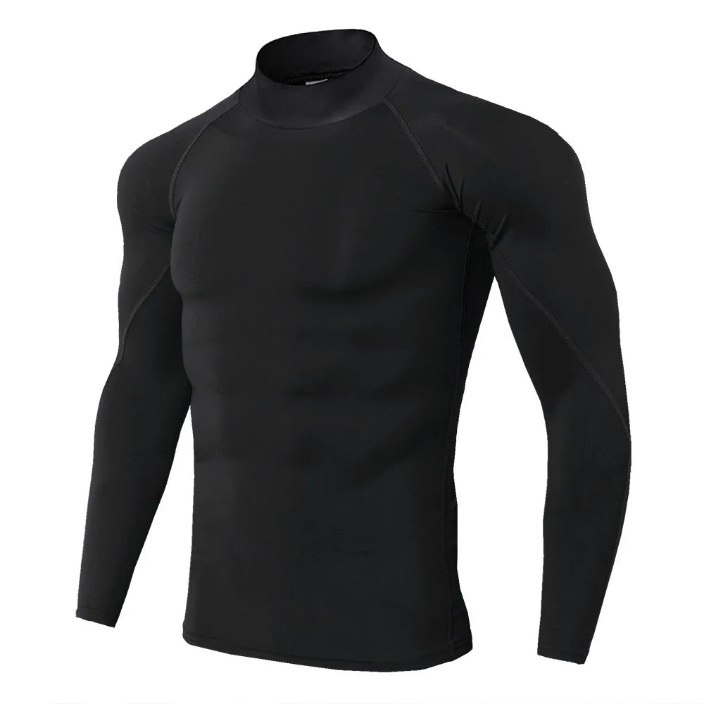 GACAYALLCN Men Quick Dry T Shirt Long Sleeve Compression