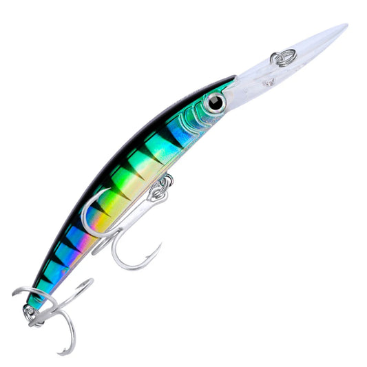 Plastic Minnow Hard Baits With Hooks For Saltwater Fishing Bait