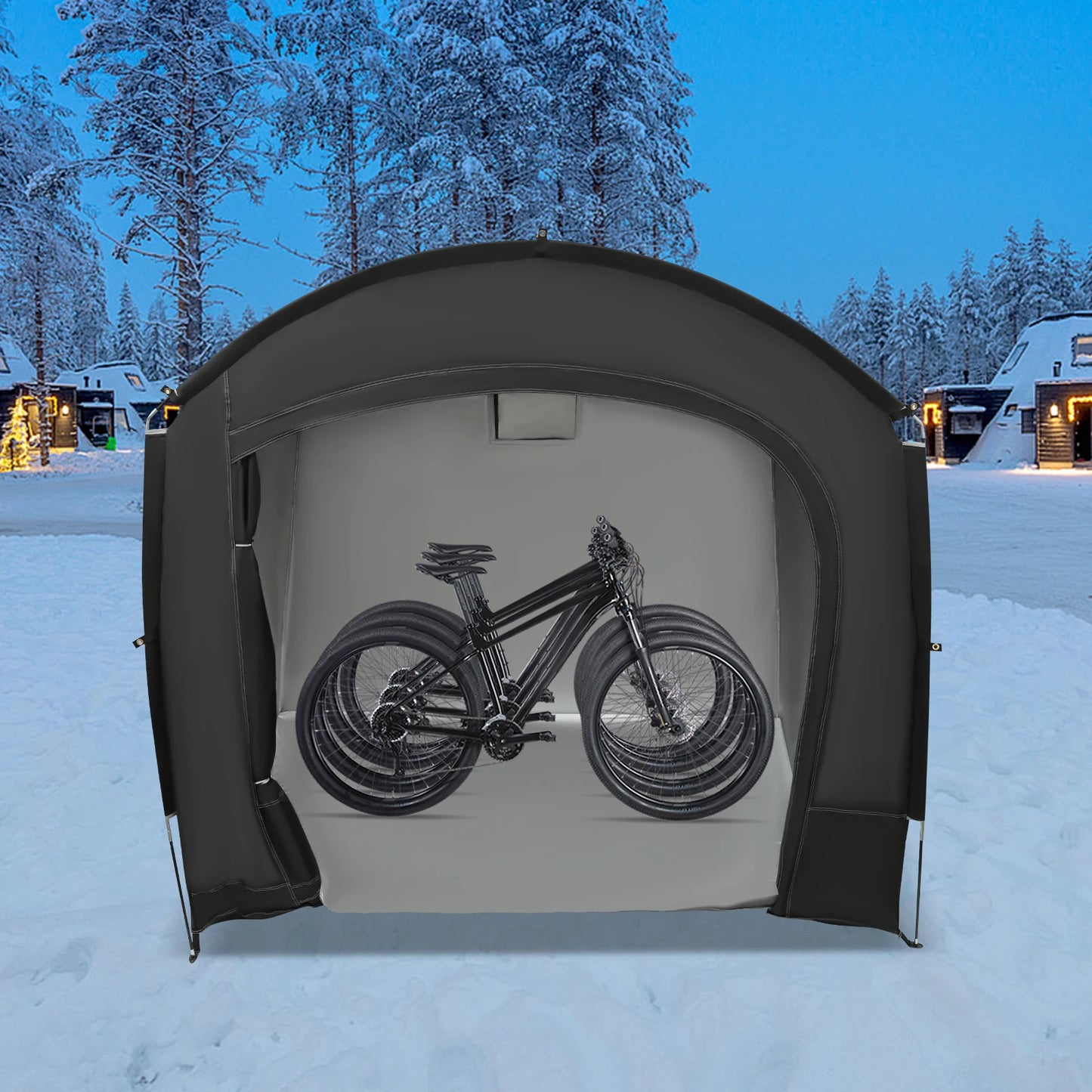 Bymaocar Bike Storage Tent Travel For 1-4 Bikes Outdoor