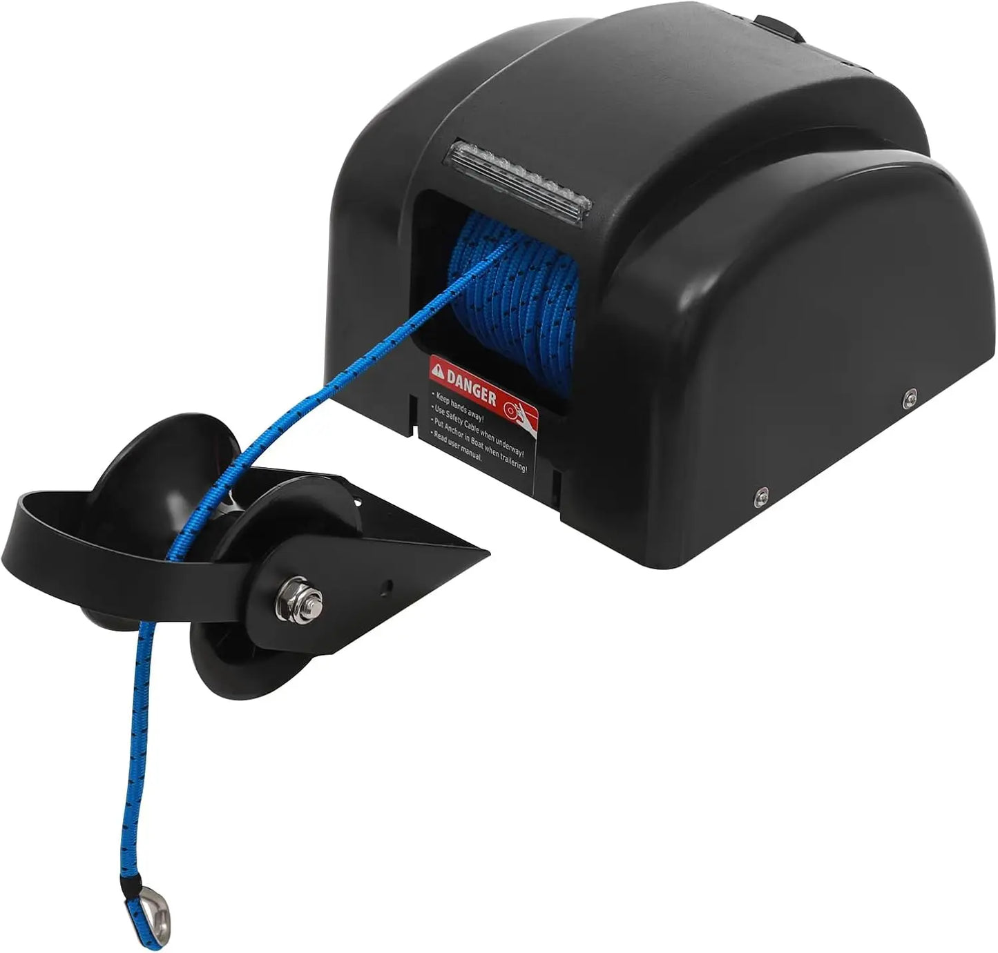 Bymaocar Electric Boat Anchor Winch Kit 12V With Remote Control