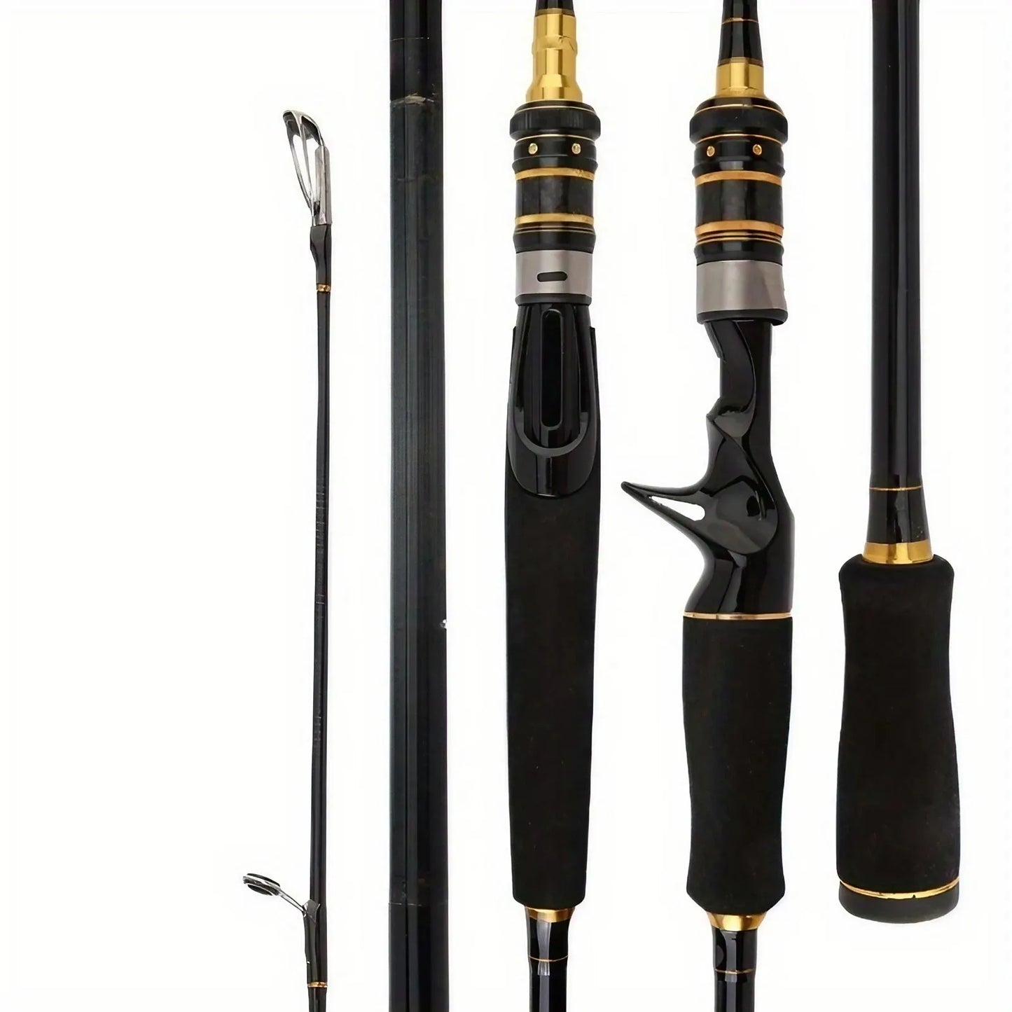 Carbon Fiber Fishing Rod High Sensitivity Straight Handle Fly Fishing