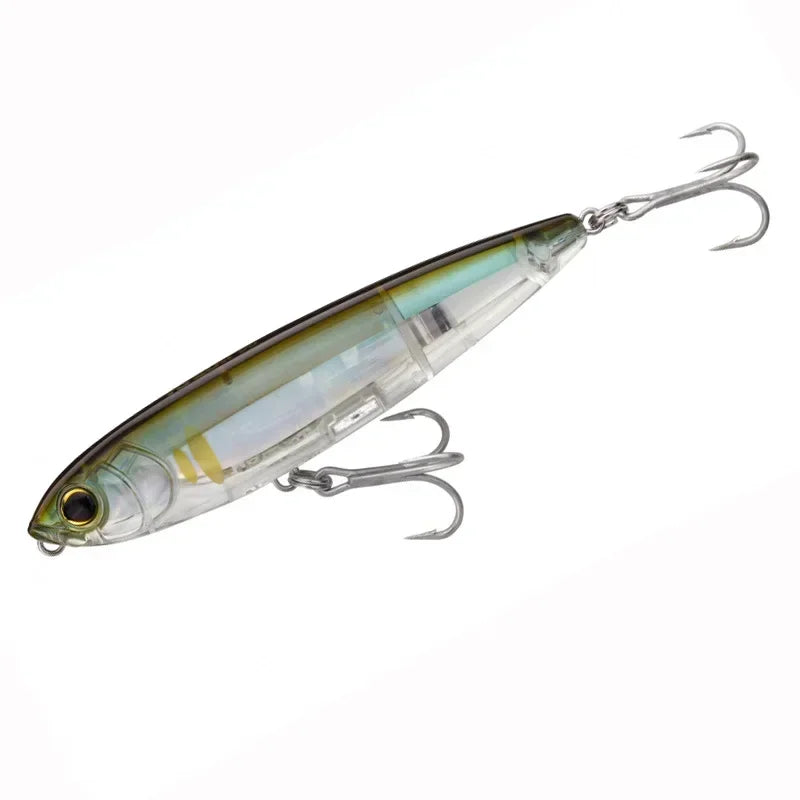 YTYIN Surface Pencil Lure Swimbait Topwater for Bass Trout