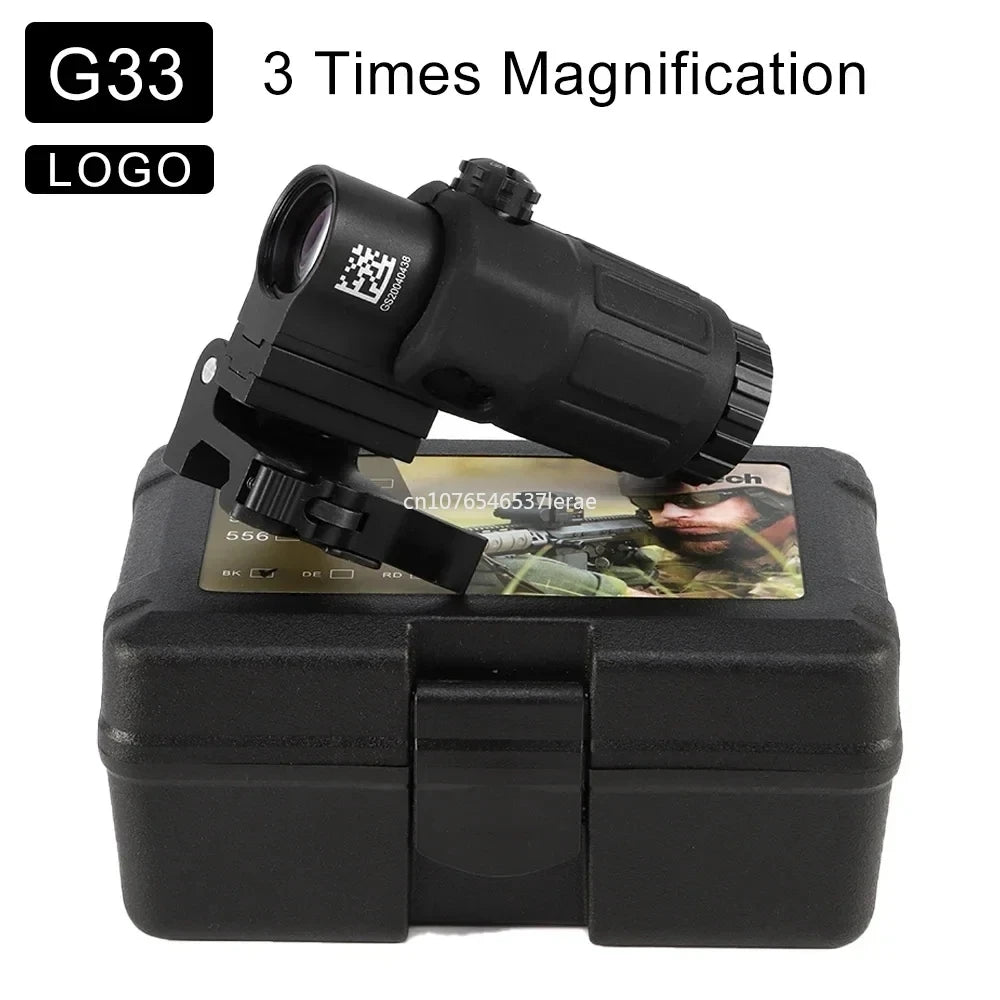 558 Holographic Red Dot Sight For G43 G33 With Magnifier