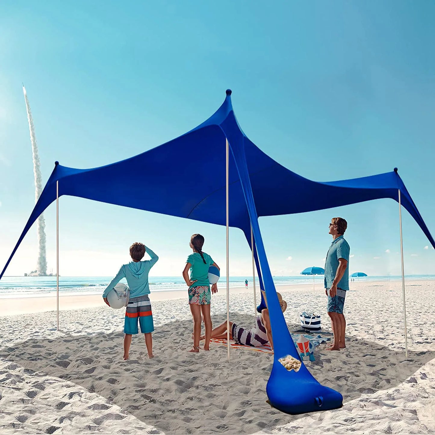 Canopy Tent Lawn And Beach Outdoor Camping Sun Protection And Cooling Shelter