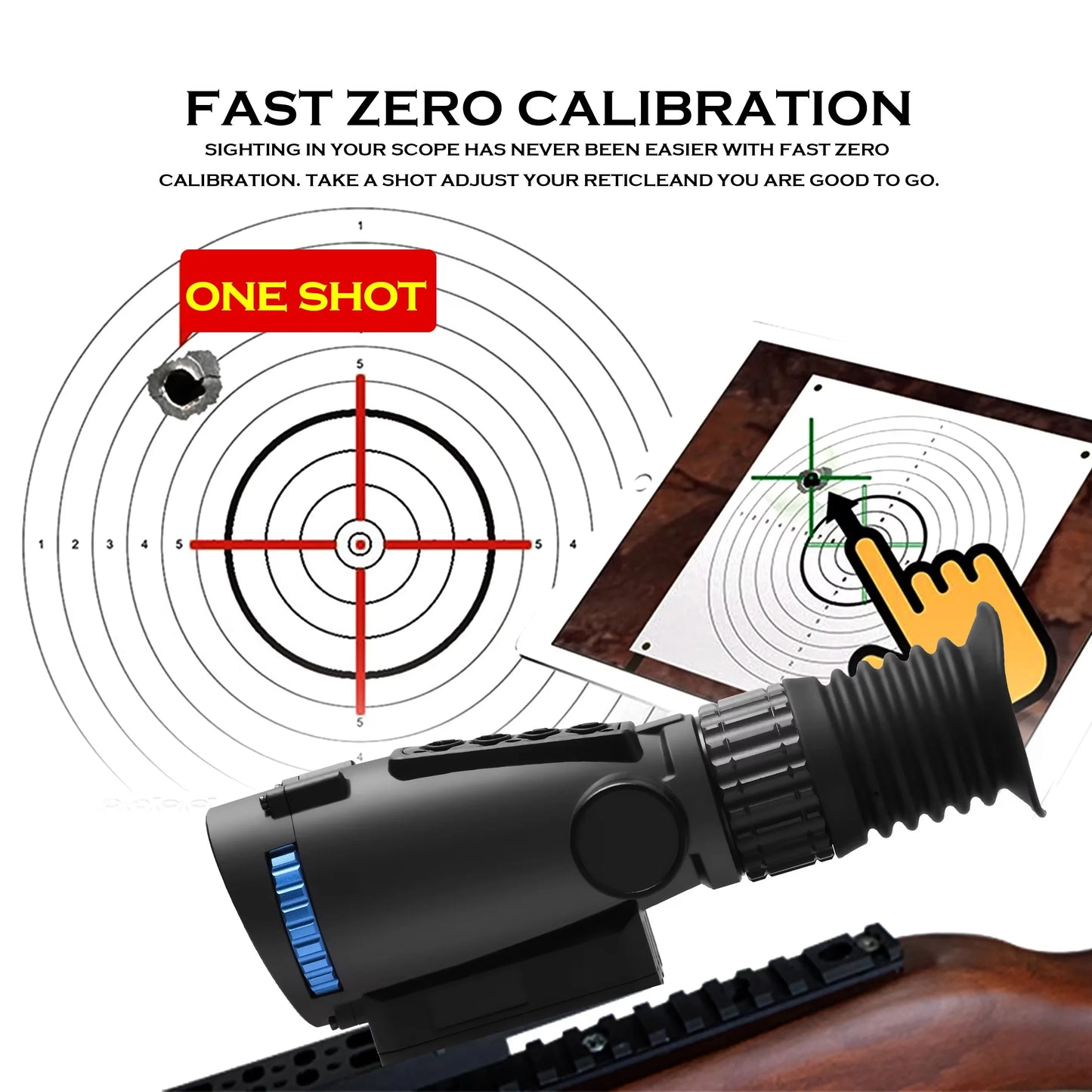 CSCUNSHE Thermal Scope GRL325 GRL335 55Hz 1500m Video Rec