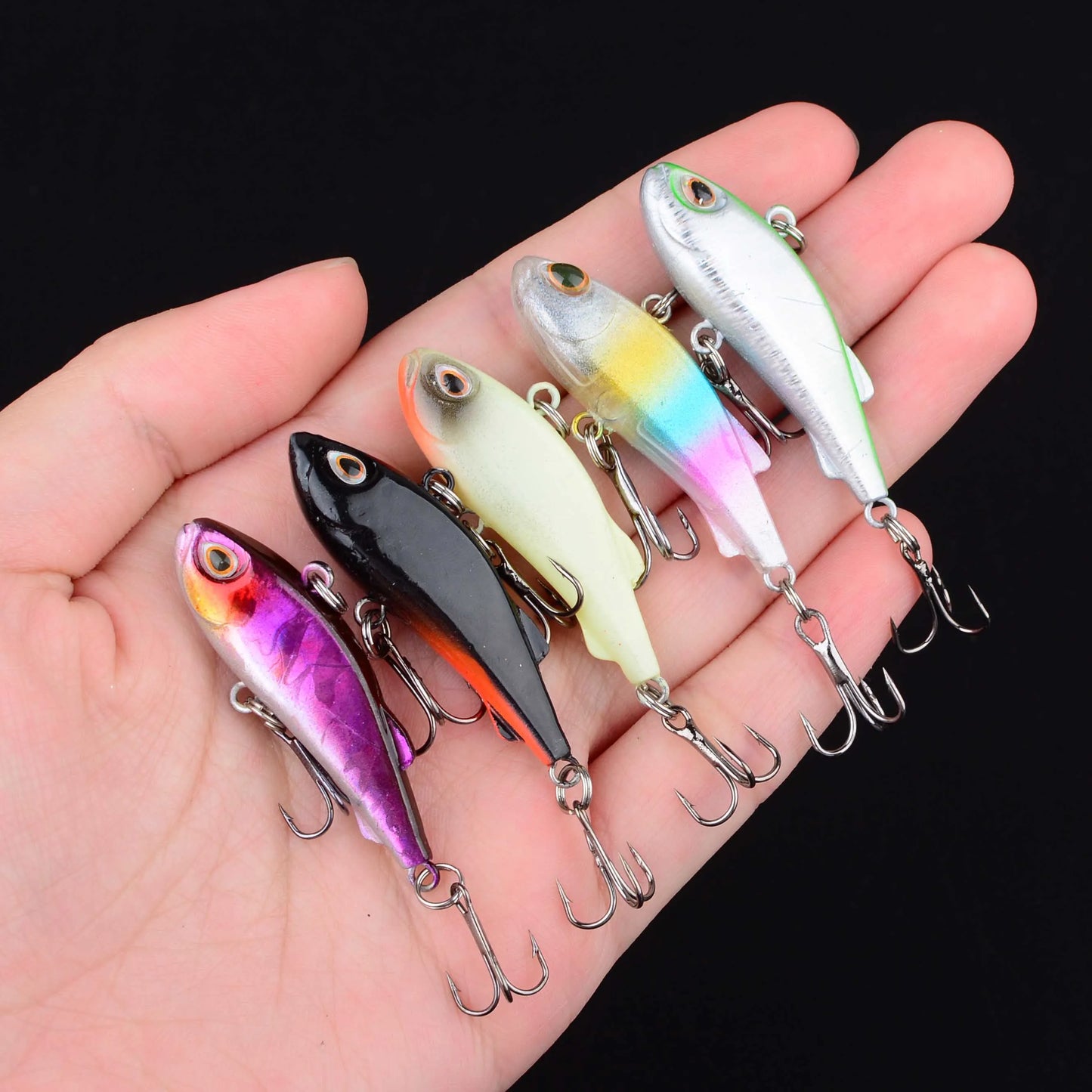 Mini VIB Fishing Lure Vibration Bait For Ice Bass Tackle