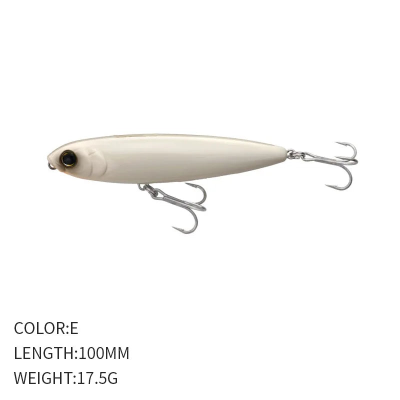 YTYIN Surface Pencil Lure Swimbait Topwater for Bass Trout