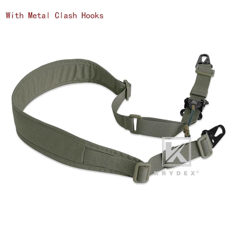 KRYDEX Tactical Modular Rifle Sling 2 Point Removable 1 Point