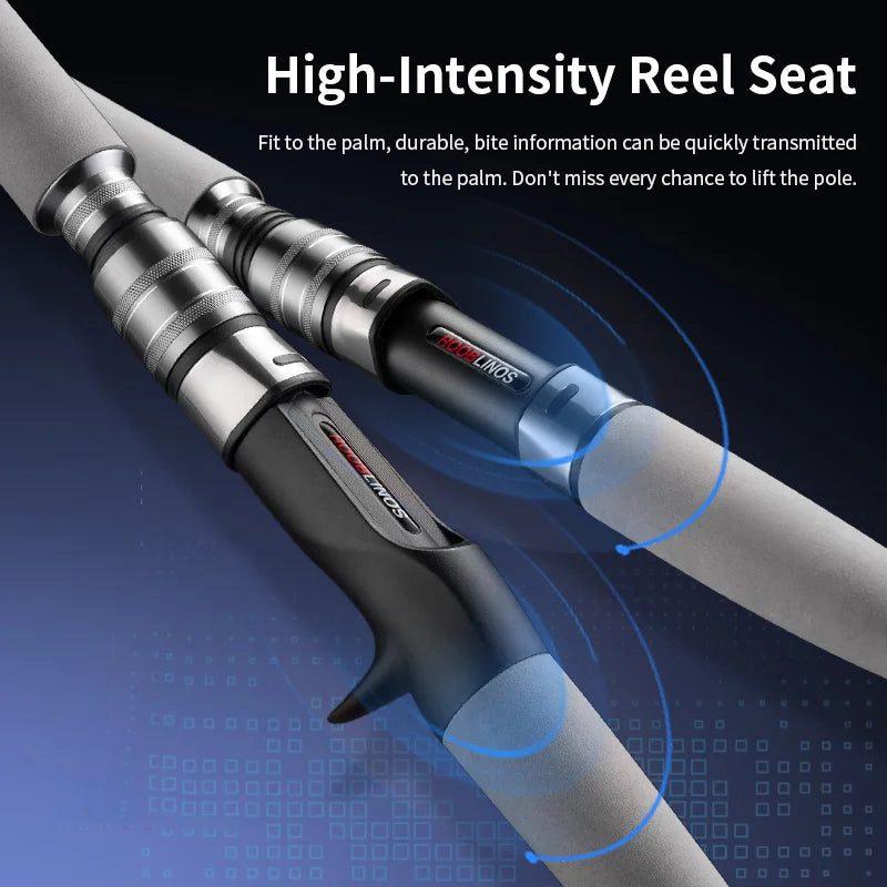 Rooblinos Raptor II Boat Fishing Rod Casting Spinning Rod