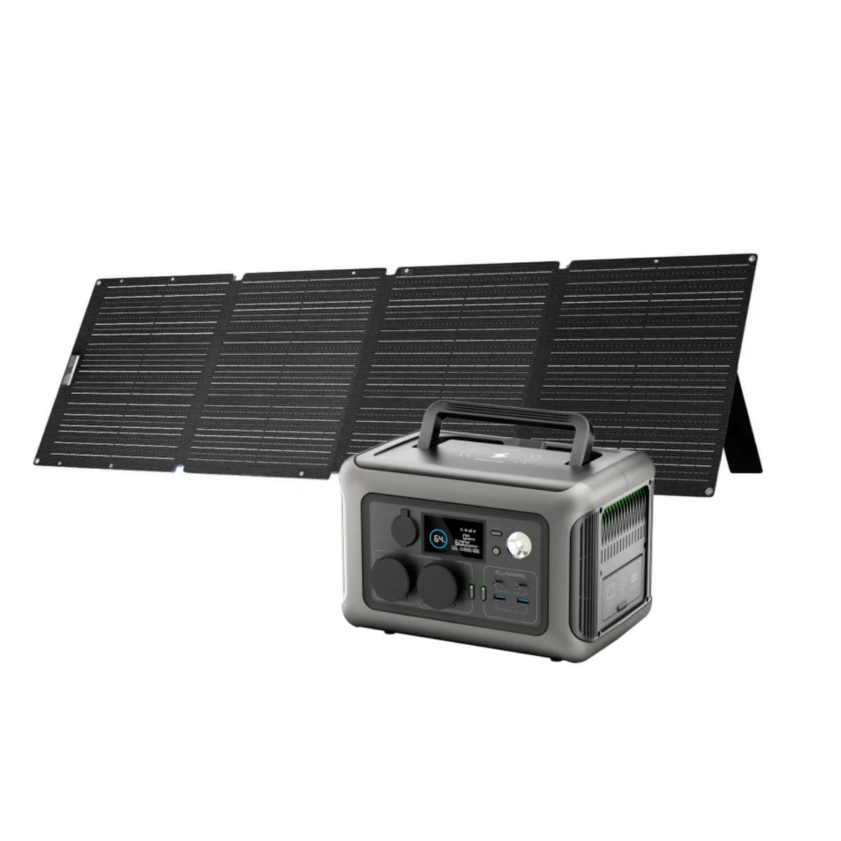 ALLPOWERS R600 Solar Generator 600W 299Wh LiFePO4 Portable