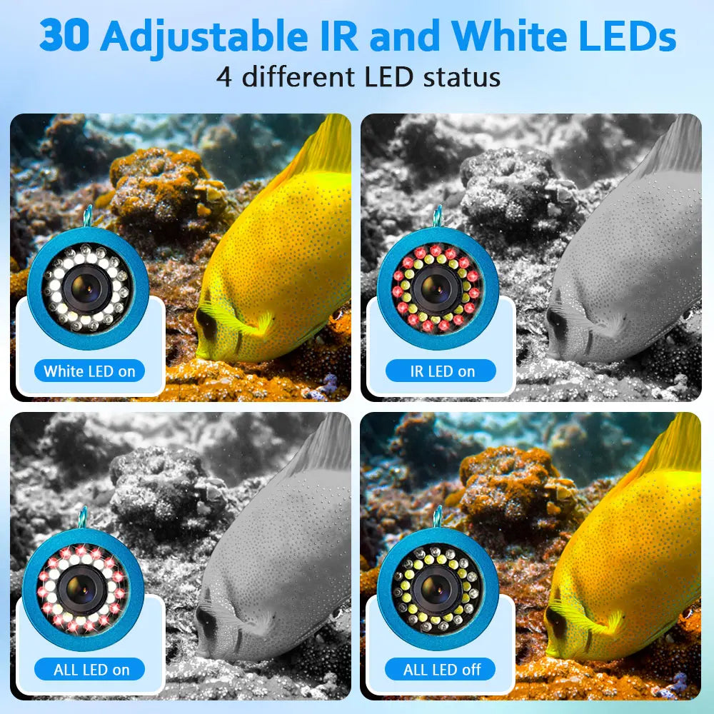 Mountain One Underwater Fishing Camera 1000TVL with LEDs