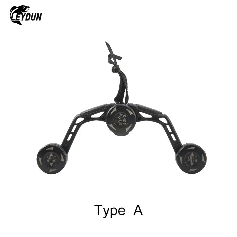 LEYDUN Knotter Assist Line Leader Connection Knotting Tool
