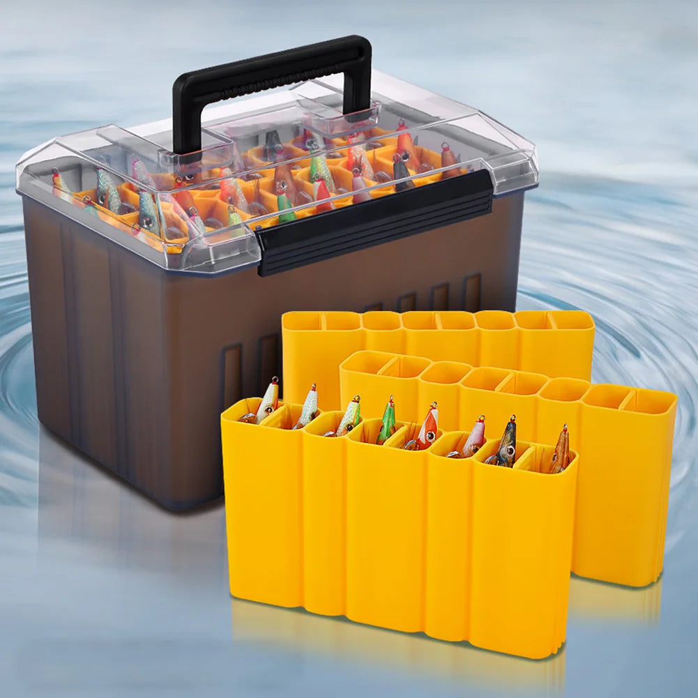 Minnow Squid Jig Hard Bait Container Sea Tool Case