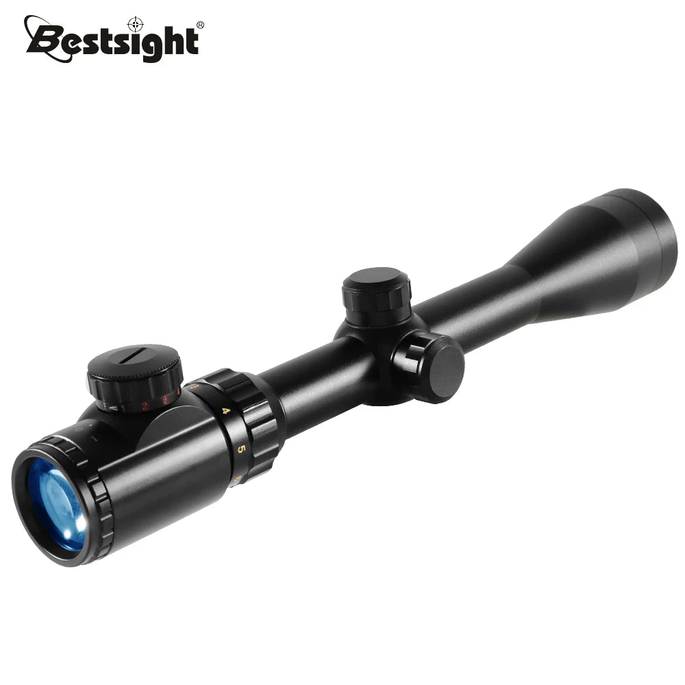 Nabila 3-9x40 Rifle Scope With Illuminated Mil-Dot Reticle
