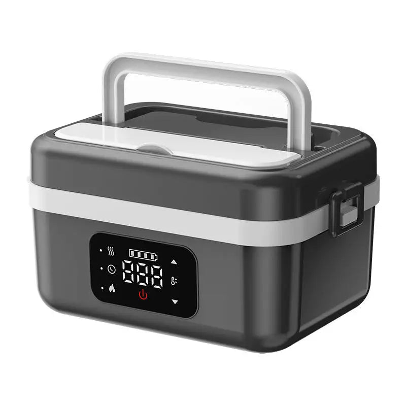 Feature Wireless Heated Lunch Box 8000mAh Battery 60W 1L