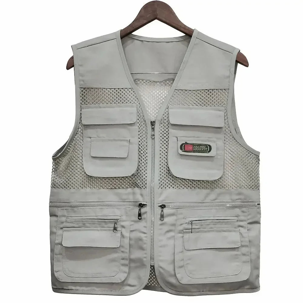 Lightweight Mesh Vest With Multi Pocket For Photography And Outdoor